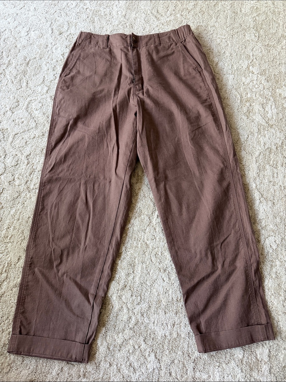 Uniqlo Women’s Chocolate Brown Chinos